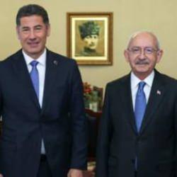 Kılı&ccedil;daroğlu ve Sinan Oğan, CHP Genel Merkezi'nde g&ouml;r&uuml;şt&uuml;