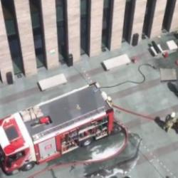 Son Dakika: Taksim AKM'de korkutan yangın!