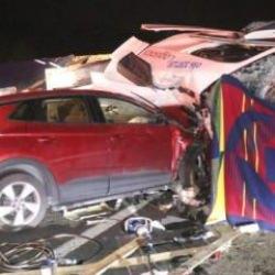 Anadolu Otoyolu&rsquo;nda feci kaza: 1 &ouml;l&uuml;, 5 yaralı