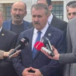 BBP Lideri Mustafa Destici Cumhur İttifakı&rsquo;nın oy oranını a&ccedil;ıkladı!