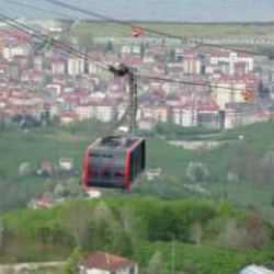 Karadeniz'in en uzun teleferik tesisi Trabzon'da yeniden hizmette