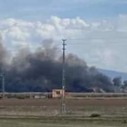 Sultan Sazlığı Milli Parkı'ndaki yangın 15 saatte s&ouml;nd&uuml;r&uuml;ld&uuml;