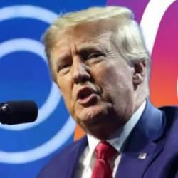 Trump iki yıl aradan sonra Instagram'a geri d&ouml;nd&uuml;... İlk paylaşımı olay oldu!