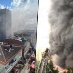 Akit binasındaki yangında 3. gün! 'Petrol kuyusu' etkisi