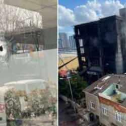 Cama kurşun değdi: Kıyamet! Bina yandı: Çıt yok!