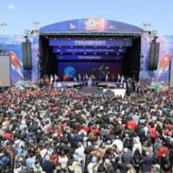 Yağmur nedeniyle ertelenmişti... A&ccedil;ılış t&ouml;reni coşkuyla ger&ccedil;ekleştirildi!