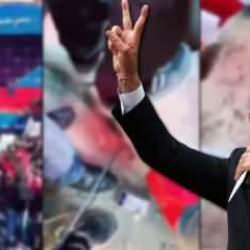 Kılıçdaroğlu konuşurken skandal görüntüler: Türk bayrağını çiğneyip Öcalan sloganı attılar