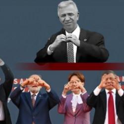 Mansur Yavaş'ın 'kalp' işaretiyle imtihanı... Yine beceremedi