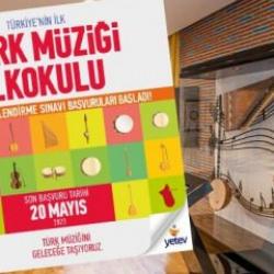 Palet Türk Müziği İlkokulu yetenek sınavı için başvuru süreci başladı