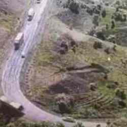 Şırnak'ta 2 askerin &ouml;ld&uuml;ğ&uuml; kaza g&uuml;venlik kamerasında