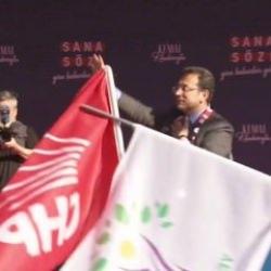 Yeşil Sol bayrakları altında Kılıçdaroğlu ve Ekrem İmamoğlu'ndan Van mitingi!