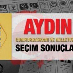 Aydın seçim sonuçları 2023! AK Parti, CHP, MHP, İYİ Parti, TİP ve Yeşil Sol Parti oy oranları
