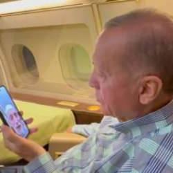 Başkan Erdoğan'dan, B&uuml;y&uuml;k İstanbul Mitingi'nin sembol&uuml; olan H&uuml;seyin Amca'ya telefon!