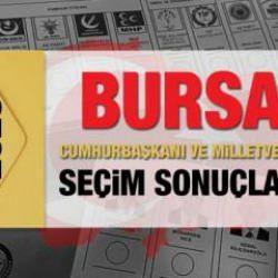Bursa seçim sonuçları 2023! AK Parti, CHP, MHP, İYİ Parti, TİP ve Yeşil Sol Parti oy oranları