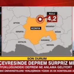 Konya'daki 4.2'lik deprem s&uuml;rpriz mi? Prof. Dr. S&uuml;leyman Pampal a&ccedil;ıkladı
