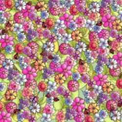 Rengarenk zeka testi! Çiçeklerin arasında saklanan kelebeği bulmanız içiz sadece 6 saniye süreniz var