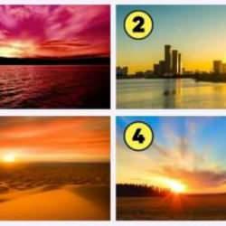 Seçtiğiniz gün batımı sizi size anlatacak! Özelliklerinizi ortaya çıkartacak kişilik testi