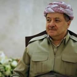 Barzani&rsquo;den Cumhurbaşkanı Erdoğan&rsquo;a tebrik