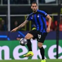 Inter'de Hakan Çalhanoğlu, sakatlığı nedeniyle Sociedad maçında yok