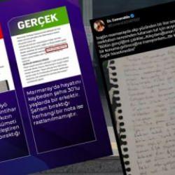 Kahreden intiharın ardından h&uuml;k&uuml;meti ve se&ccedil;imleri eleştiren mektup yalanı