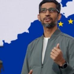 AB, Google CEO'su ile g&ouml;r&uuml;şt&uuml;... Yapay zeka i&ccedil;in ABD ile ortaklık kuruluyor!