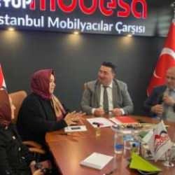 AK Parti Milletvekili Sena Nur Çelik MODESA’yı ziyaret etti