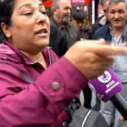 Kılı&ccedil;daroğlu destek&ccedil;isi kadın adeta kin kustu! Yaşlıları sabun fabrikasına g&ouml;ndermeli...