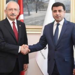 Kılı&ccedil;daroğlu'nun &ouml;zg&uuml;rl&uuml;k s&ouml;z&uuml; verdiği Demirtaş'tan yeni destek