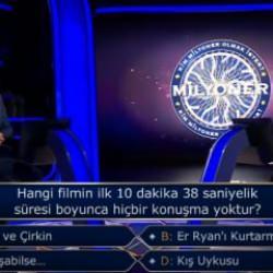 Kim Milyoner Olmak İster'de izleyiciyi ekrana kilitleyen soru! Cevap ağızları açık bıraktı