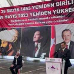 &Ccedil;atalca'da Cumhurbaşkanı Erdoğan'ın yeniden se&ccedil;ilmesiyle 81 ile ithafen 81 koyun kesildi