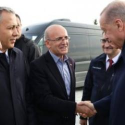 Cumhurbaşkanı Erdoğan Mehmet Şimşek ile görüştü