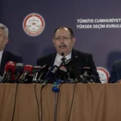 YSK Başkanı, 14 Mayıs se&ccedil;imlerinin kesin sonu&ccedil;larını a&ccedil;ıkladı