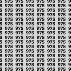 975'lerin arasındaki 973'ü 5 saniyede gören neredeyse yok! Kartal gözlü olduğunu düşünenlerin kendini kanıtlayacağı zeka testi