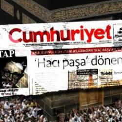 Askerin hacca gitmesinden de rahatsızlar! Cumhuriyet'ten skandal manşet