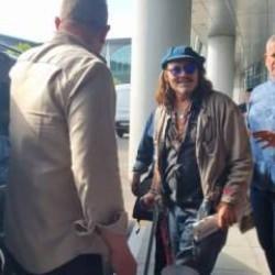 Johnny Depp İstanbul'a geldi