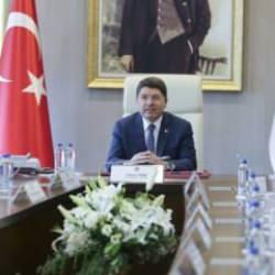Adalet Bakanı Tun&ccedil;, HSK Genel Kurulu'na başkanlık etti