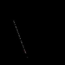 İzmir'de gece vakti g&ouml;ky&uuml;z&uuml;ndeki beliren cisimler hayrete d&uuml;ş&uuml;rd&uuml;!