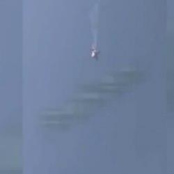 Wagner, Rus uçağını vurdu: İşte düşme anı!