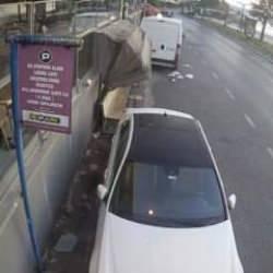 Defalarca taklalar atan bu ara&ccedil;tan burnu bile kanamadan &ccedil;ıktı...