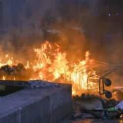 Fransa yangın yeri! Maddi hasar ne kadar?