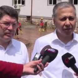 Karadeniz'de sel felaketi: Bakan Yerlikaya'dan son dakika a&ccedil;ıklamalar!