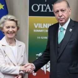 Avrupa Birliği'nden Erdoğan a&ccedil;ıklaması: G&ouml;r&uuml;şme iyi ge&ccedil;ti!