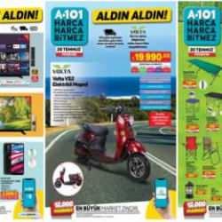 A101 Aktüel 21 Temmuz 2023 Kataloğu! Elektrikli Moped, kamp sandalyesi, su arıtma cihazı