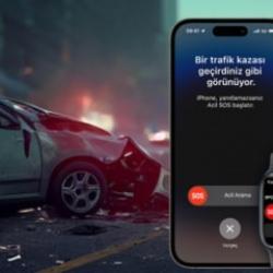 Arabasıyla 120 metre u&ccedil;urumdan d&uuml;şt&uuml;: iPhone 14 sayesinde kurtuldu!