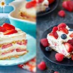 Çilekli buzlu kek tarifi, nasıl yapılır?