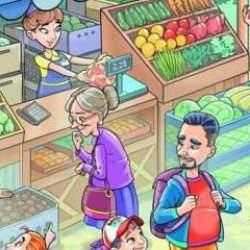 Göz yoran zekâ testi: Saniyeler içerisinde pazarda gizlenmiş rakunu bulabilir misiniz?