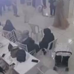 Malatya'daki depreme nişan t&ouml;reninde yakalandılar