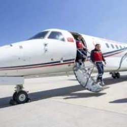 Ambulans u&ccedil;ak 12 yaşındaki &ccedil;ocuk i&ccedil;in havalandı