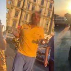 Vatandaşa İSPARK&rsquo;ta zorbalık... G&ouml;revli &uuml;zerine y&uuml;r&uuml;d&uuml;, k&uuml;f&uuml;rler savurdu