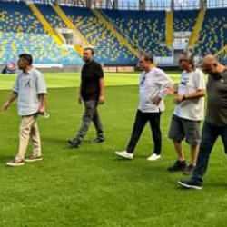  Ankaragücü Başkanı Faruk Koca, Eryaman Stadı'nı inceledi